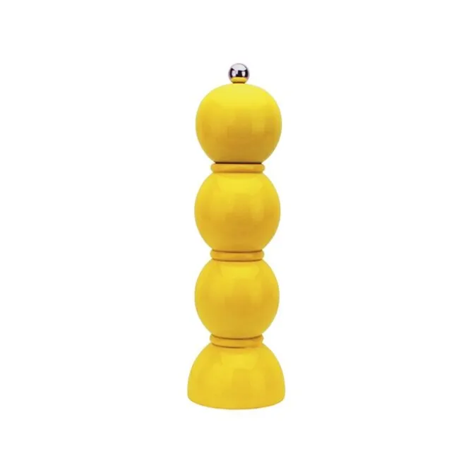 Addison Ross Bobbin peper- en zoutmolen 24 cm Yellow
