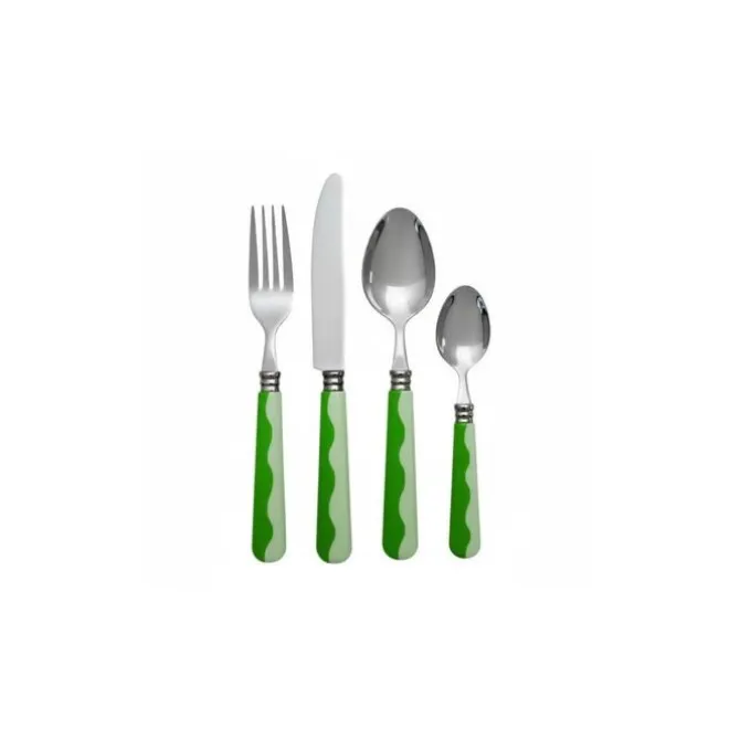 Addison Ross Palm Beach Wave bestekset Leaf & Apple 16-delig