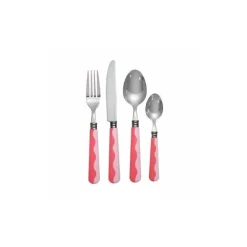Addison Ross Palm Beach Wave bestekset Watermelon & Pink 16-delig