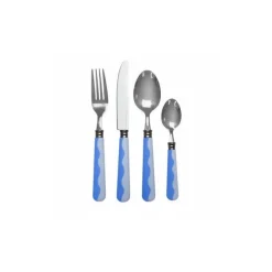 Addison Ross Palm Beach Wave bestekset Periwinkle & Pale Blue 16-delig