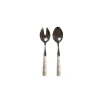 Addison Ross Palm Beach Wave saladecouvert Cappuccino & White 2-delig