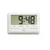 ADE Digitale keukentimer met magneet rechthoek 10,4 x 7 cm kunststof wit