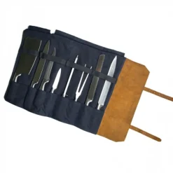 Alaskan Maker Chef messentas 61 cm x 38,5 cm voor 9 messen Navy Blue