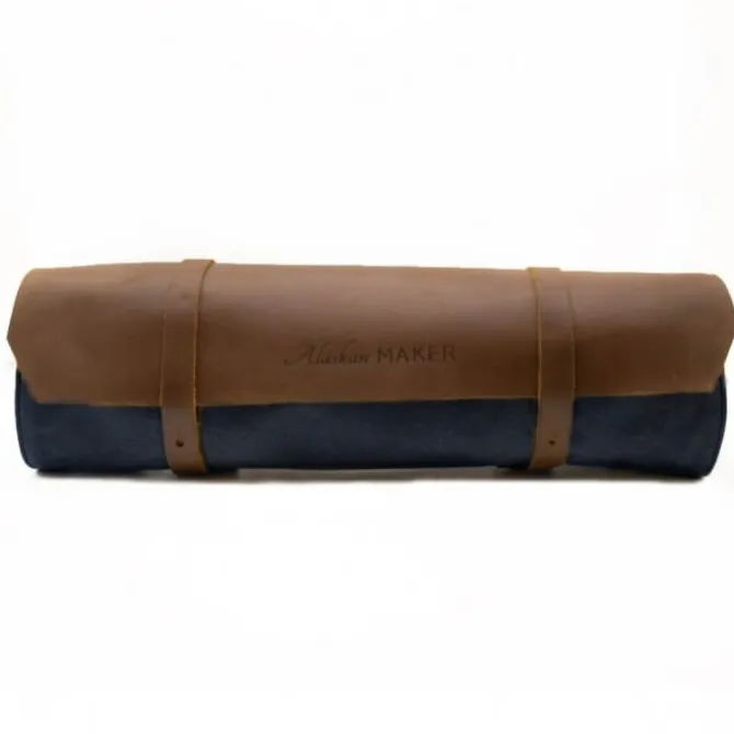 Alaskan Maker Chef messentas 61 cm x 38,5 cm voor 9 messen Navy Blue