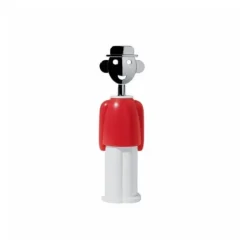 Alessi Alessandro M. kurkentrekker kunststof rvs rood wit