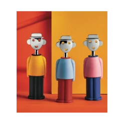 Alessi Alessandro M. kurkentrekker kunststof rvs roze-blauw