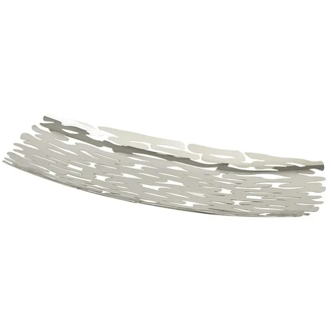 Alessi Bark fruitschaal 51,5 x 19,5 cm rvs glans