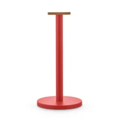 Alessi BG05 R Mattina keukenrolhouder ø 16 cm rvs rood