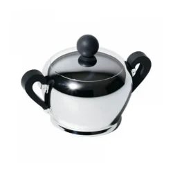Alessi Bombé suikerpot rvs