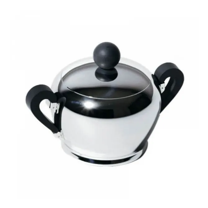 Alessi Bombé suikerpot rvs
