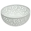 Alessi Cactus! fruitschaal rond ø 21 cm staal wit