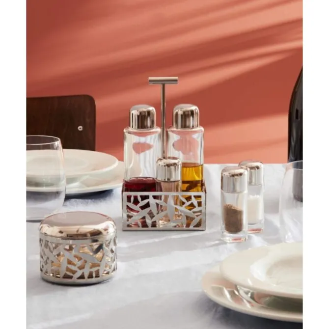 Alessi Cactus menageset rvs 5-delig