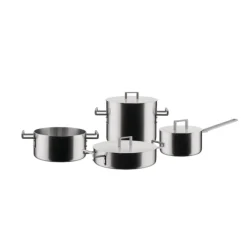 Alessi DC100S7 Convivio pannenset rvs 4-delig