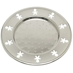 Alessi Girotondo glasonderzetter ø 13,5 cm rvs glans