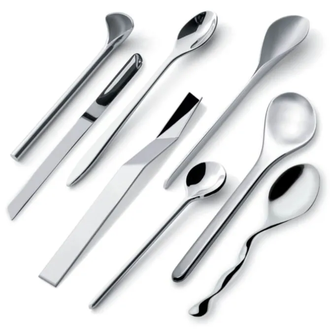 Alessi Il Caffé koffielepel rvs 8-delig
