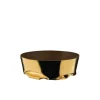 Alessi Il Tornitore Matto ITM17 Compressioni ongeëvenaard object ø 12 cm bronskleurig