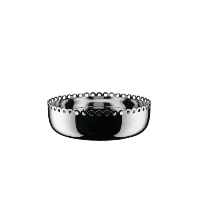 Alessi Il Tornitore Matto ITM07/21 Edges fruitschaal ø 21 cm rvs