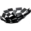 Alessi La Stanza dello Scirocco fruitschaal 41,5 x 37,5 cm rvs zwart