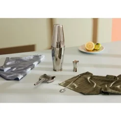 Alessi Lunar Eclipse cocktailset rvs 4-delig