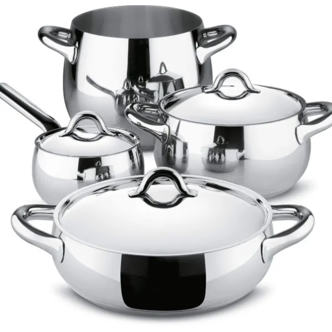 Alessi Mami pannenset rvs 7-delig