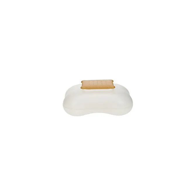 Alessi Mary Biscuit koektrommel 28 cm transparant wit