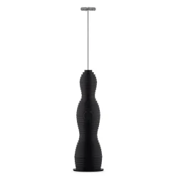Alessi MDL11 B Pulcina elektrische melkopschuimer 27,5 cm kunststof zwart