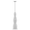 Alessi MDL11 W Pulcina elektrische melkopschuimer 27,5 cm kunststof wit
