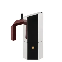 Alessi Menhir MA01/6 mokapot 6-kops rvs