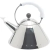 Alessi Michael Graves fluitketel 2 liter rvs glans wit