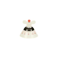 Alessi Michael Graves keukenwekker 10,5 cm kunststof wit