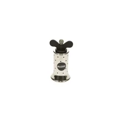 Alessi Michael Graves pepermolen 13,2 cm rvs glans zwart