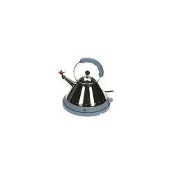 Alessi Michael Graves waterkoker 1,5 liter gepolijst rvs blauw