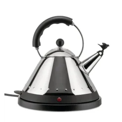 Alessi Michael Graves waterkoker 1,5 liter gepolijst rvs wit