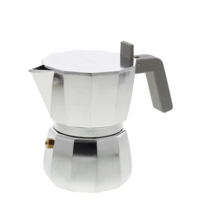 Alessi Moka David Chipperfield mokapot 3 kops aluminium