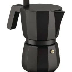 Alessi Moka mokapot 6-kops aluminium zwart