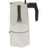 Alessi Ossidiana mokapot 6-kops aluminium glans
