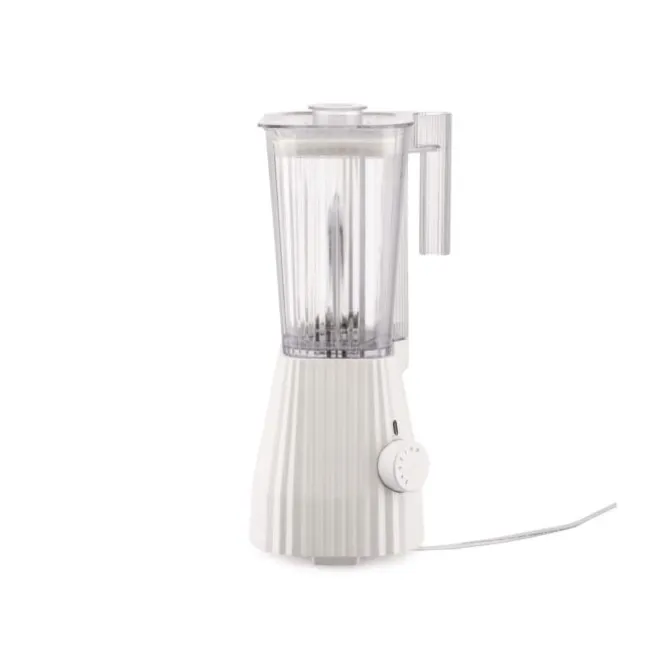 Alessi Plissé blender 1,8 liter kunststof wit
