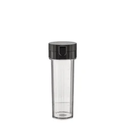 Alessi Plissé drinkfles voor Personal Blender 550 ml zwart