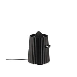 Alessi Plissé elektrische citruspers kunststof zwart