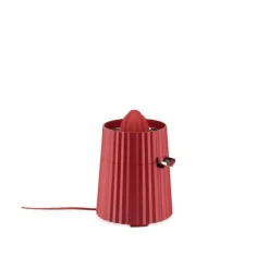 Alessi Plissé elektrische citruspers kunststof rood