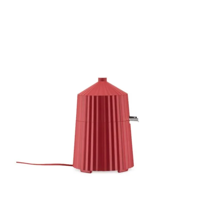 Alessi Plissé elektrische citruspers kunststof wit