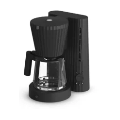 Alessi Plissé koffiezetapparaat 1,5 liter kunststof zwart