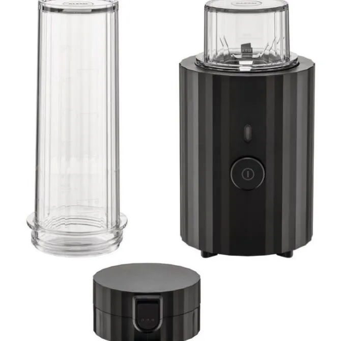 Alessi Plissé Personal Blender 550 ml kunststof zwart