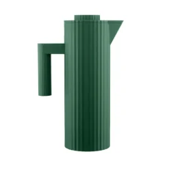 Alessi Plissé thermosfles 1 liter kunststof groen