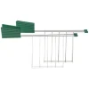 Alessi Plissé tostiklem rvs kunststof groen 2 stuks