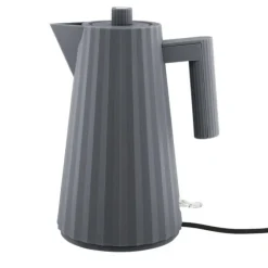 Alessi Plissé waterkoker 1 liter kunststof wit
