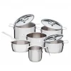 Alessi Pots & Pans pannenset rvs 9-delig