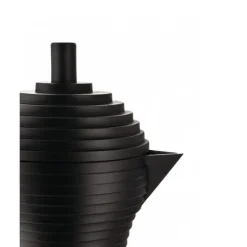 Alessi Pulcina percolator 6-kops aluminium volledig zwart