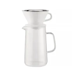Alessi Slow Coffee set karaf, filterhouder en filter
