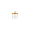 Alessi Twergi ES16/75 1 voorraadpot 750 ml glas hout geel